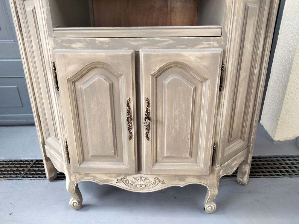 Meuble d'angle en merisier massif 90 Saint-Arnoult-en-Yvelines (78)