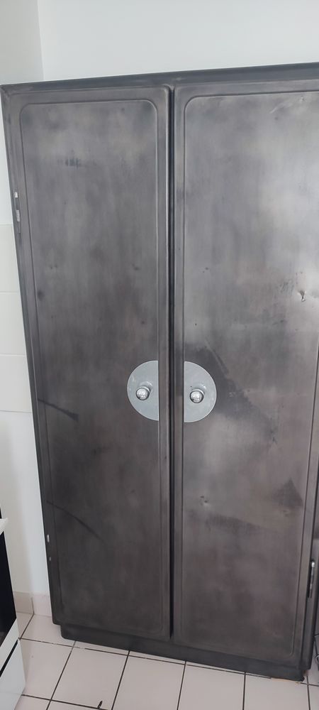 Meuble ann�e 50 m�tal vintage cuisine salle a manger 600 Senlis (60)