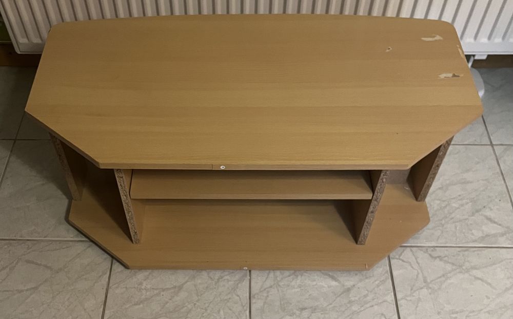 meuble TV avec niches de rangement couleur bois clair 9 Sainte-H�l�ne (71)