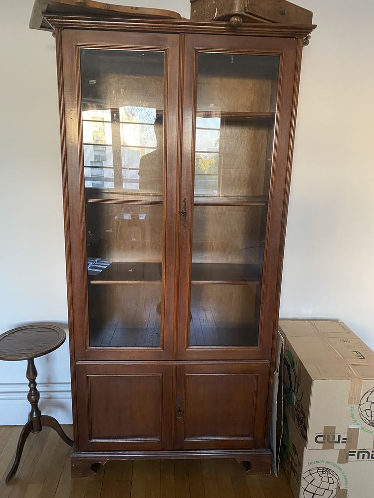 Meuble biblioth�que avec vitrine 75 Lyon 5 (69)