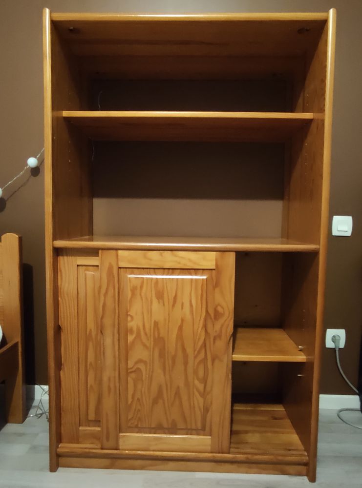 Meuble biblioth�que bois massif 110 Saint-Nazaire (44)