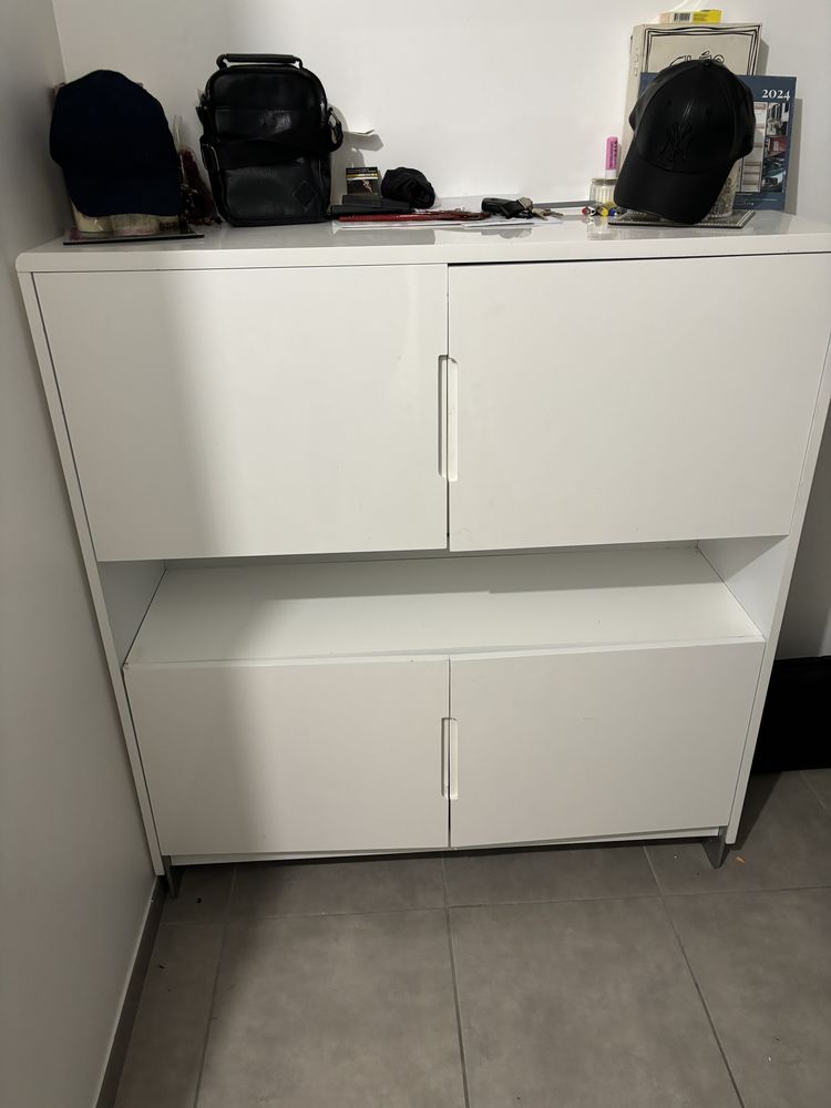 Meubl� blanc laqu�e et commode 150 Bourgoin-Jallieu (38)