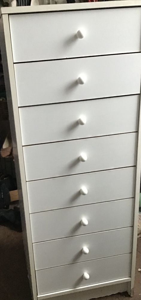 meuble blanc 7 tiroirs 54 Verneuil-sur-Avre (27)