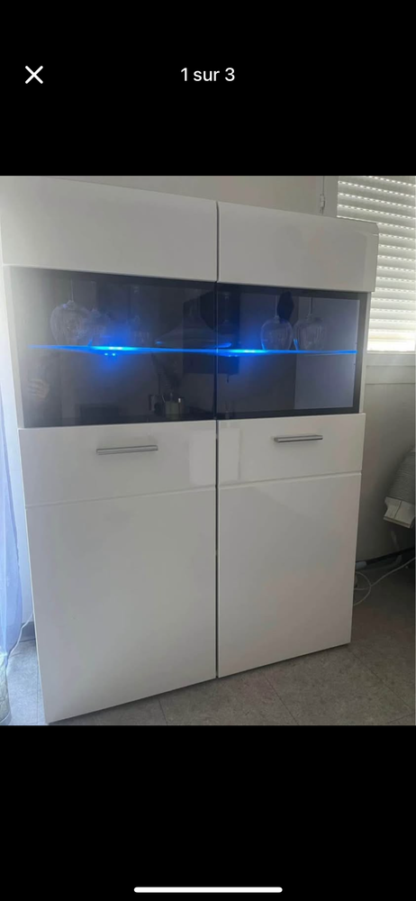 Meuble blanc 130 Nice (06)