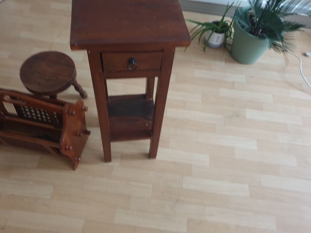 Meuble.en.bois.chevet et rangement parapluie 15 Ach�res (78)