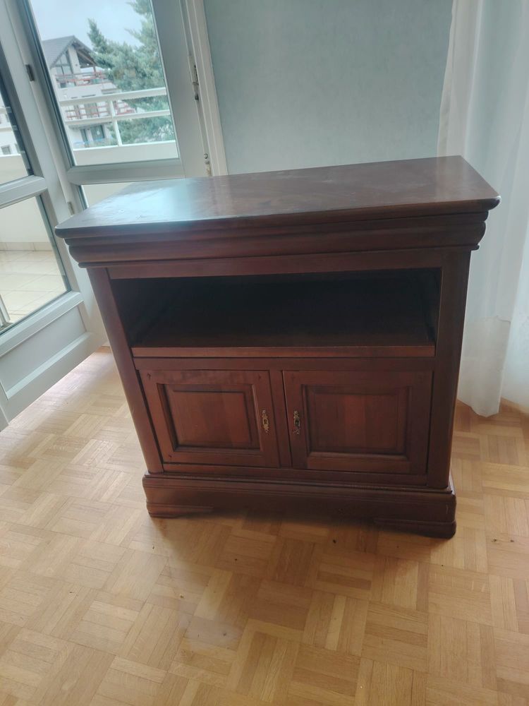 Meuble TV en bois massif 80 Divonne-les-Bains (01)