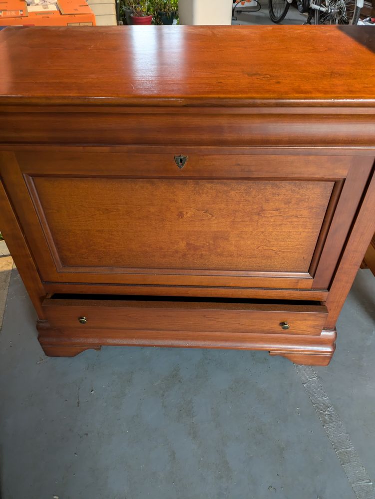 Meuble TV bois massif 195 Cressat (23)