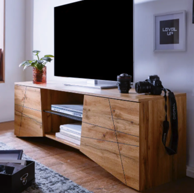 Meuble TV bois rainur� ? Style naturel et minimaliste 159 Paris 1 (75)