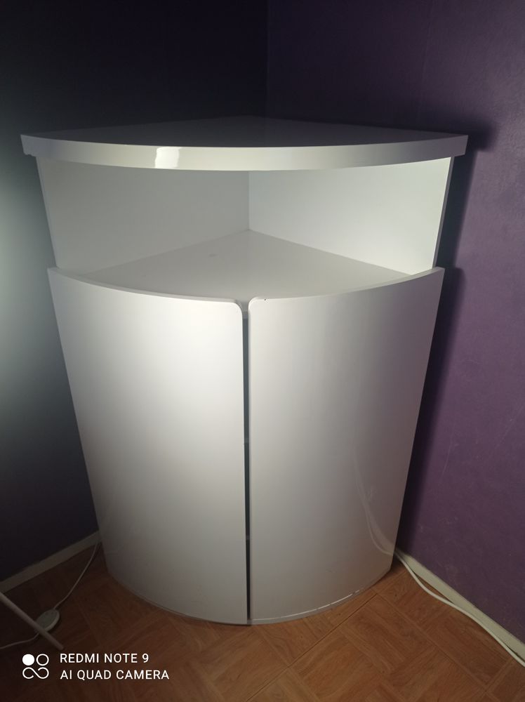 Meuble, Buffet d'angle blanc laqu� Ikea ou Alin�a 60 Asni�res-sur-Seine (92)