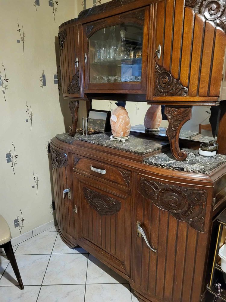 MEUBLE BUFFET AVEC MARBRE 140 Louhans (71)