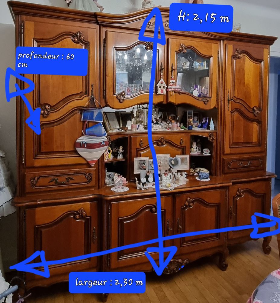 Meuble buffet salle � manger merisier 200 Jou�-l�s-Tours (37)