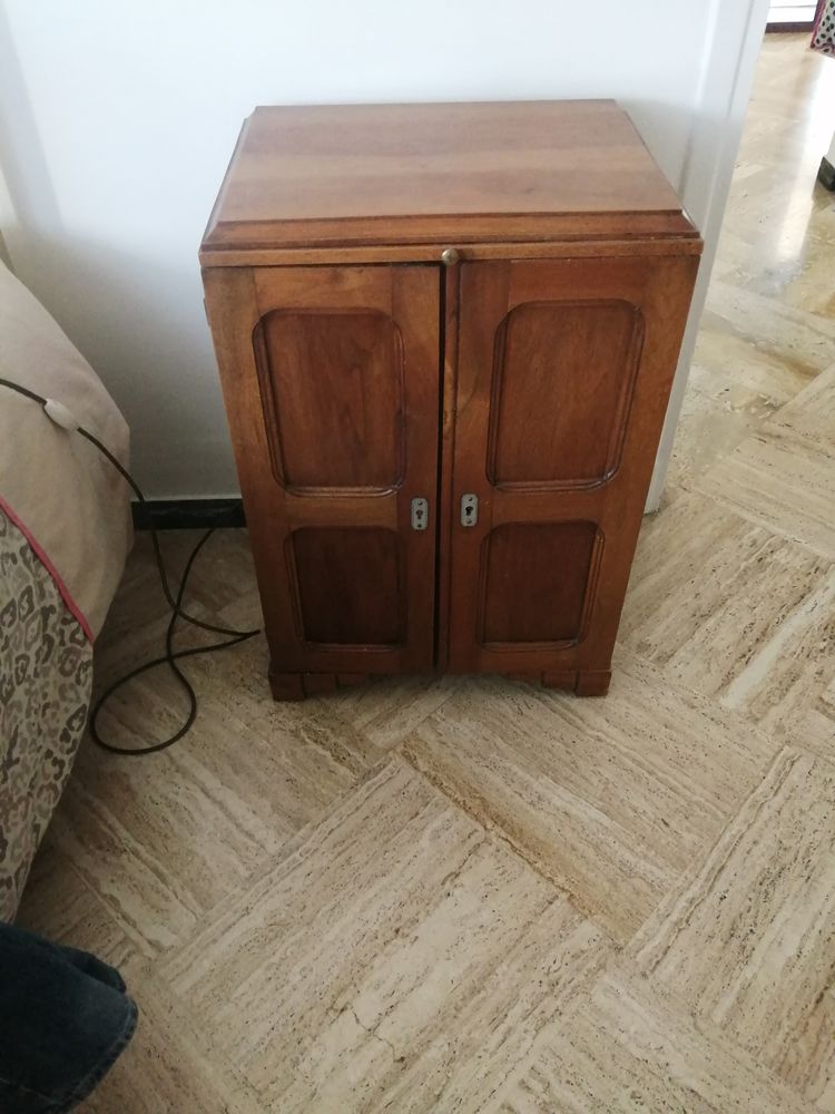 meuble bureau art deco noyer 140 Cannes (06)