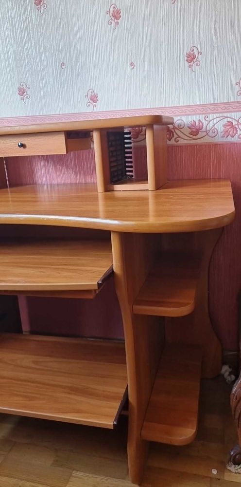 Meuble bureau informatique poirier teint� merisier 120 Vourles (69)