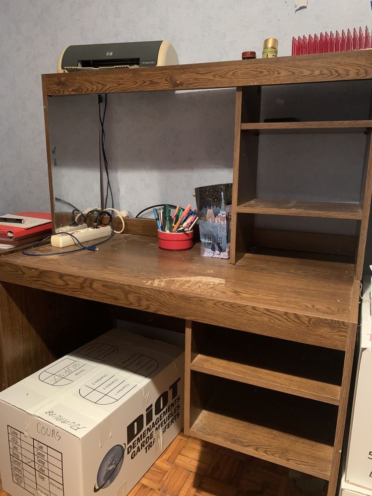 Meuble de bureau en 3 parties avec tablette pour coin 60 La Chauss�e-sur-Marne (51)