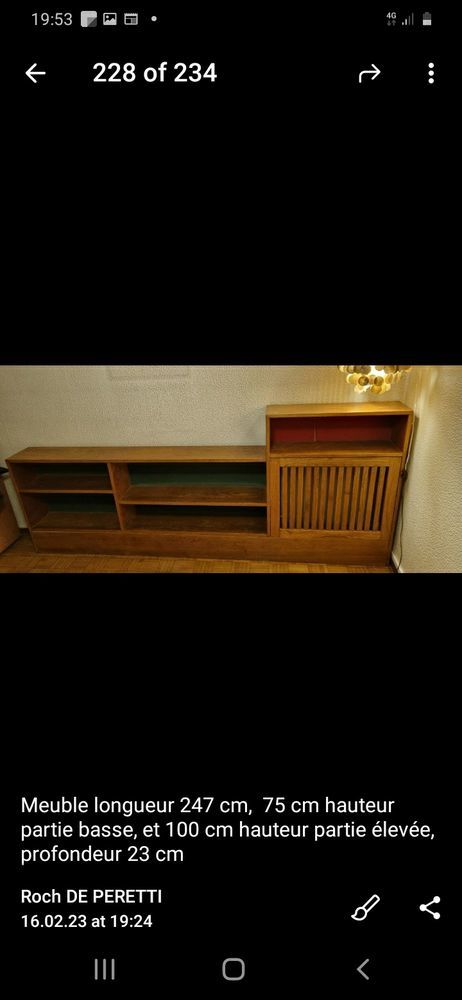 meuble cach� radiateur dimensions 60 Annemasse (74)