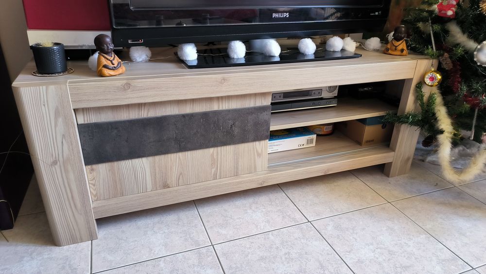 Meuble tv ch�ne clair 60 Gagny (93)