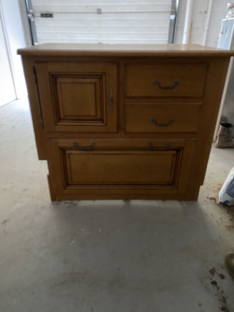 Meuble ch�ne � encastrer 80 Rugles (27)