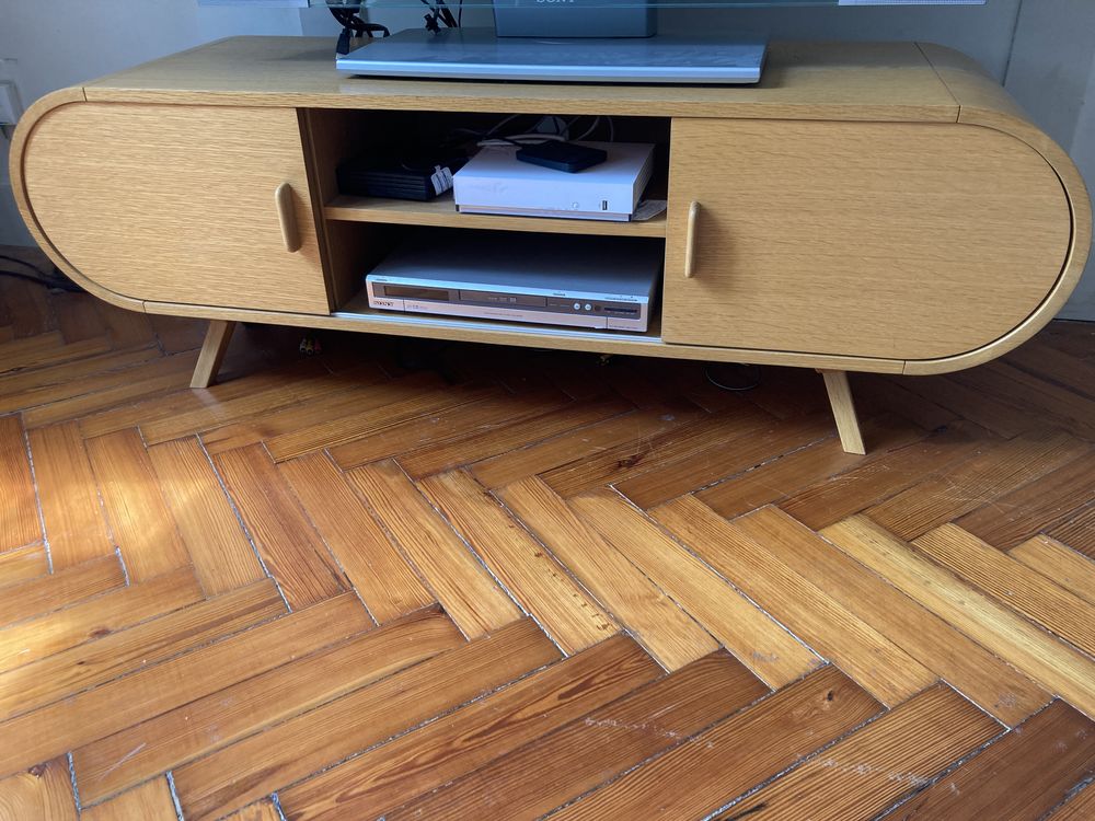 Meuble en ch�ne multim�dia 150 Marcq-en-Bar�ul (59)