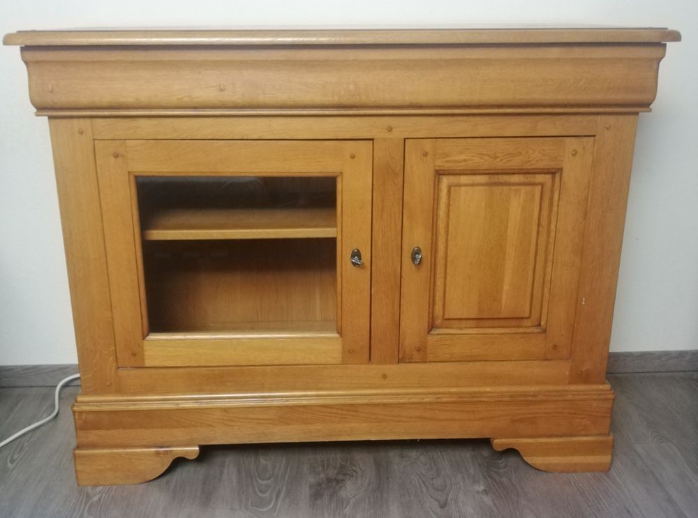 Meuble TV en ch�ne 120 Gap (05)