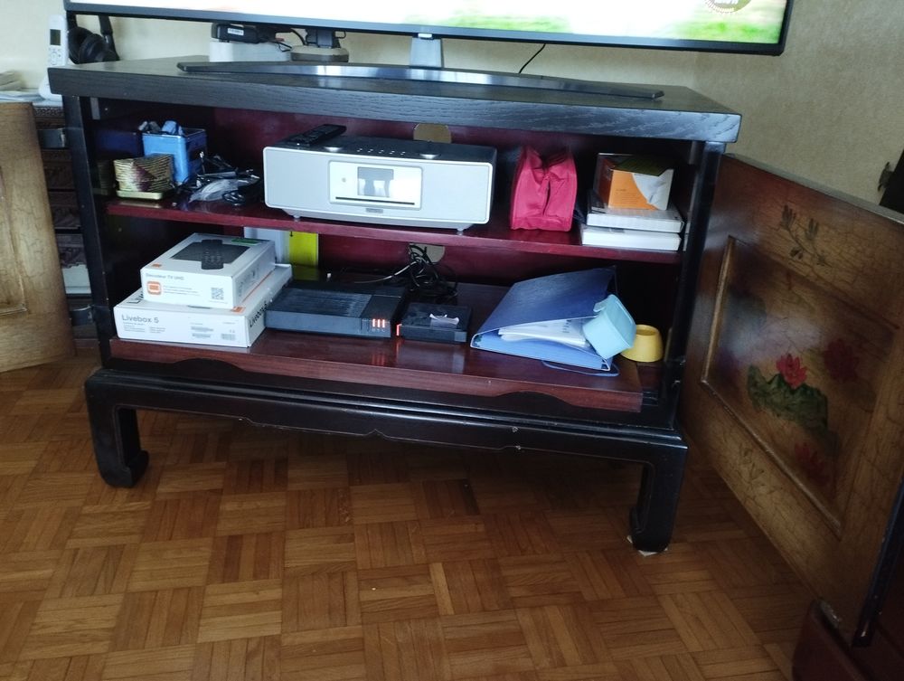 Meuble chinois portes anciennes am�nag�  TV  / WIfi 110 Bourg-en-Bresse (01)