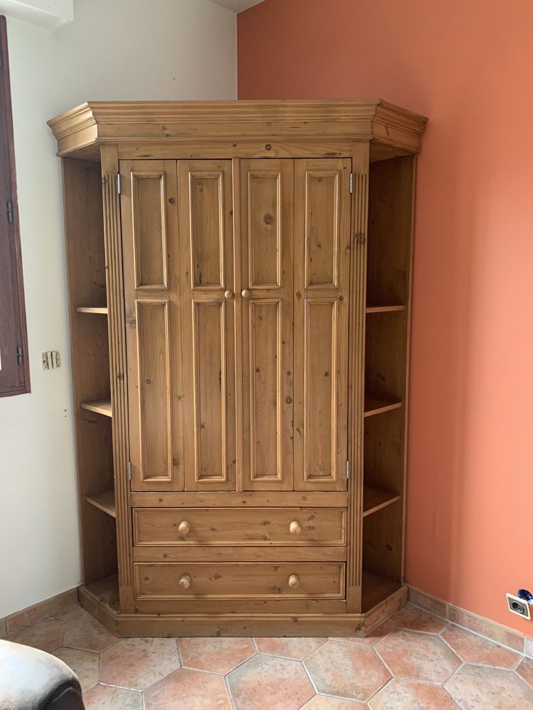 Meuble TV pin cire Interior's d angle 300 Limeil-Br�vannes (94)