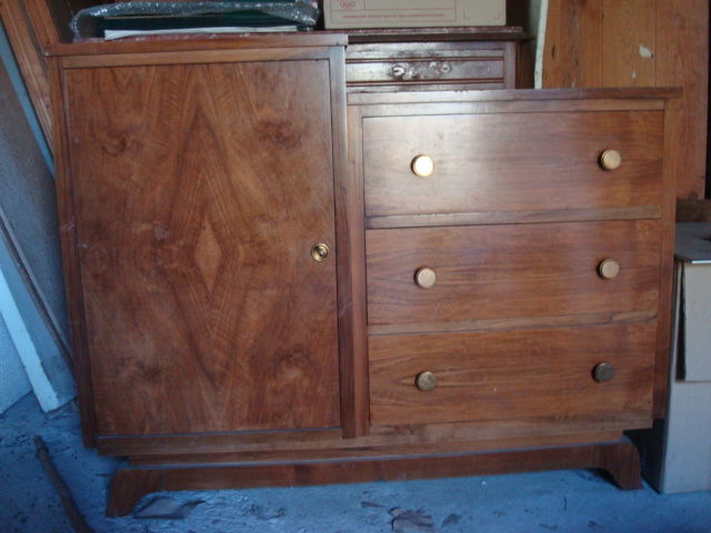 Meuble Commode 3 tiroirs avec Placard Ann�es 50/60 160 Martignas-sur-Jalle (33)