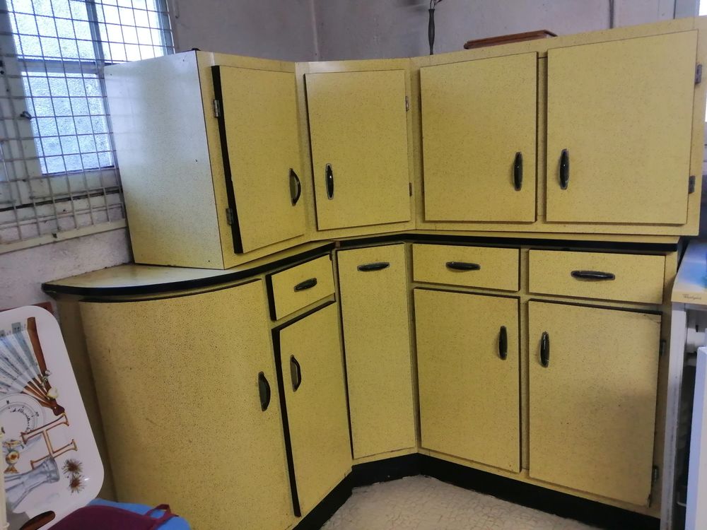 Meuble cuisine formica vintage 370 Ch�teaubourg (35)