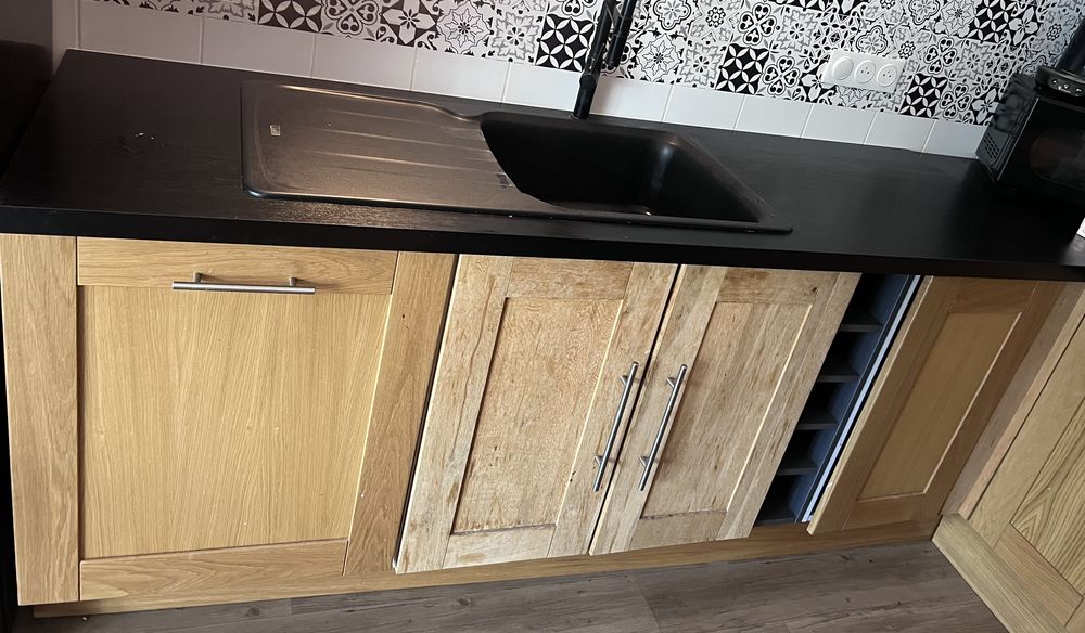 Meuble de cuisine + lave vaisselle , four et plaque inclus 600 Seynod (74)