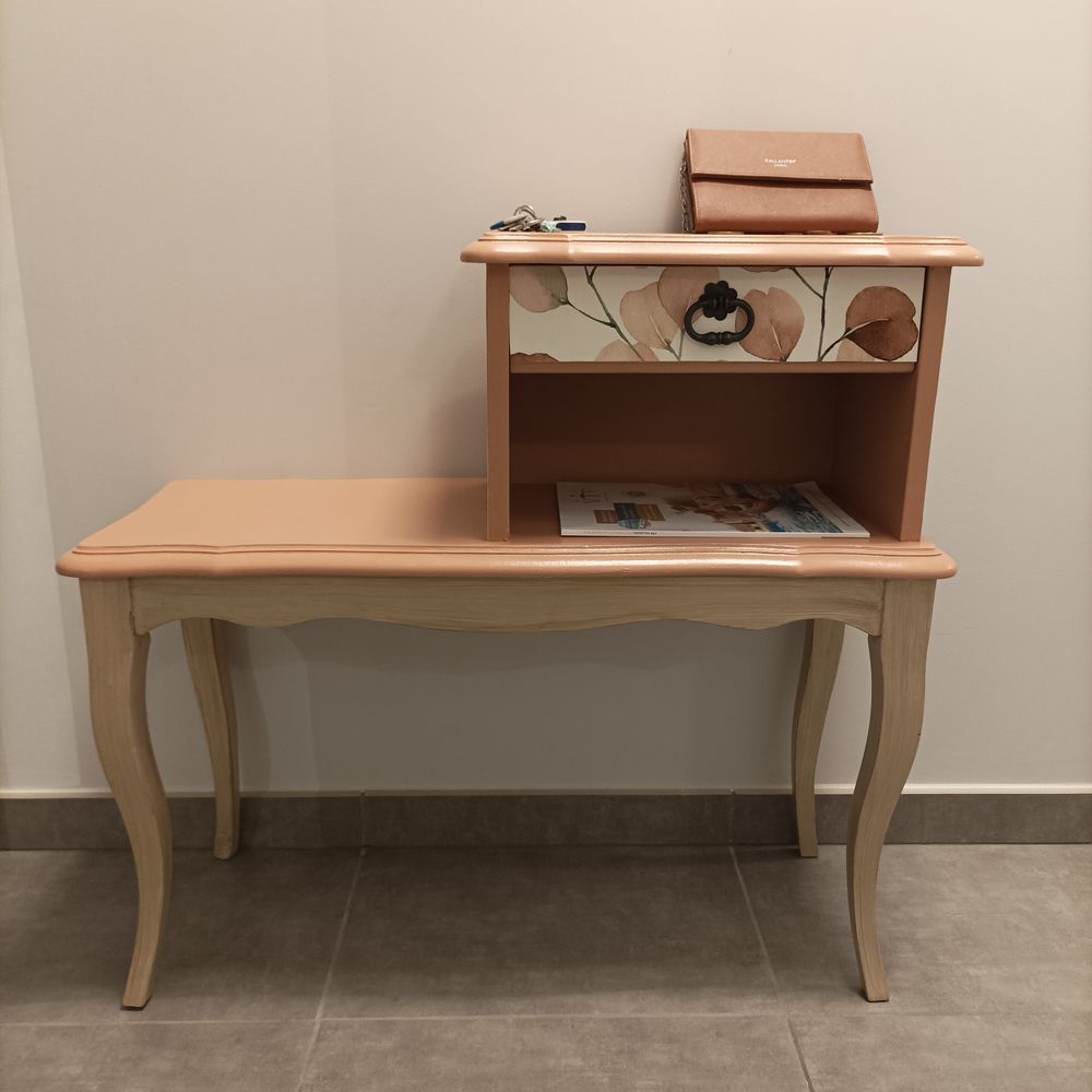 Meuble d'entr�e avec assise relook� 90 V�nissieux (69)