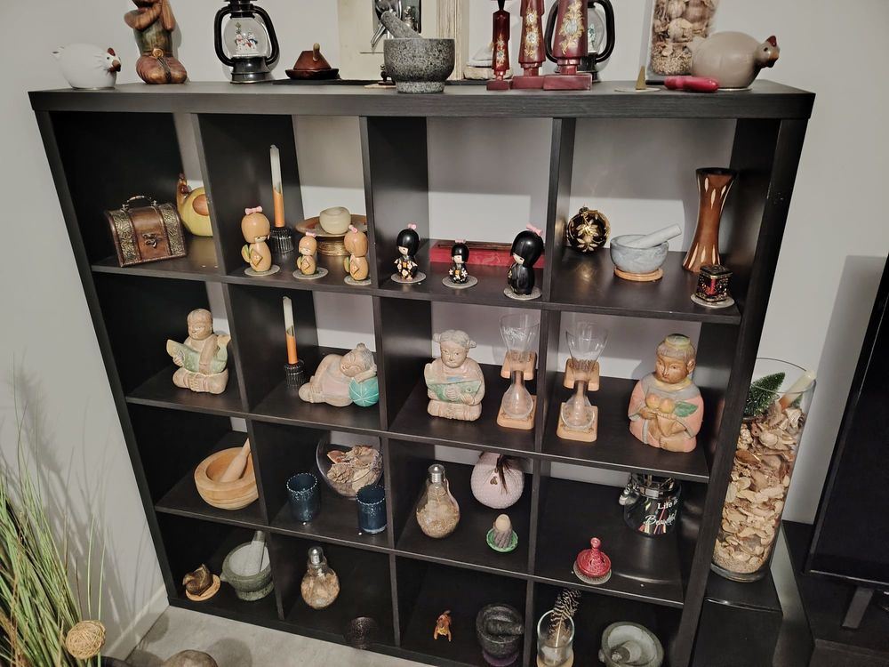 Meuble �tag�re IKEA + lots de d�corations 35 Moncel-l�s-Lun�ville (54)