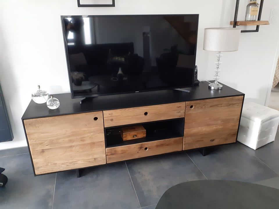 MEUBLE TV ETAT NEUF 549 Soliers (14)