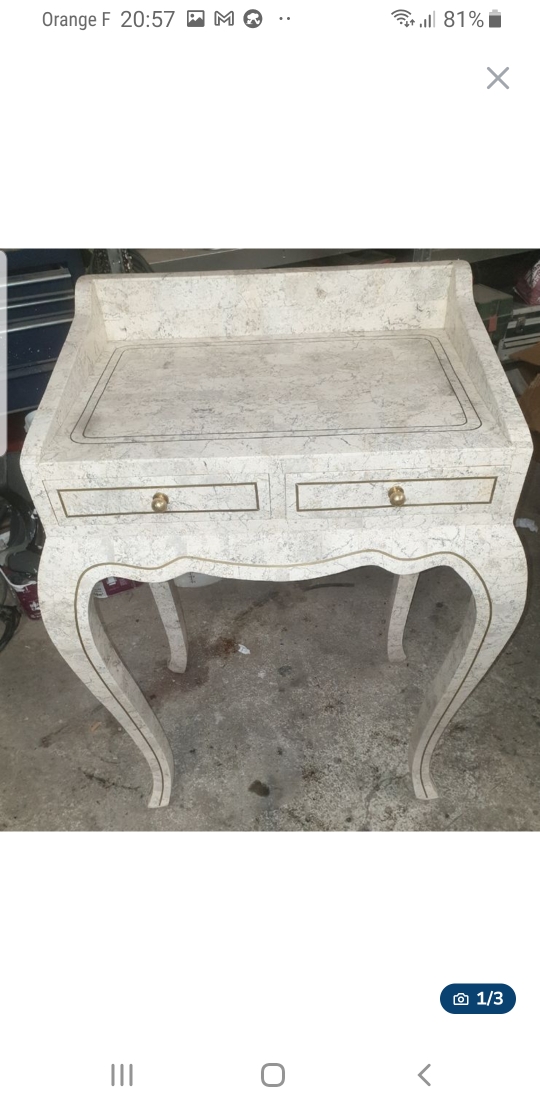 Meuble haut (coiffeuse) imitation marbre 200 Tr�laz� (49)