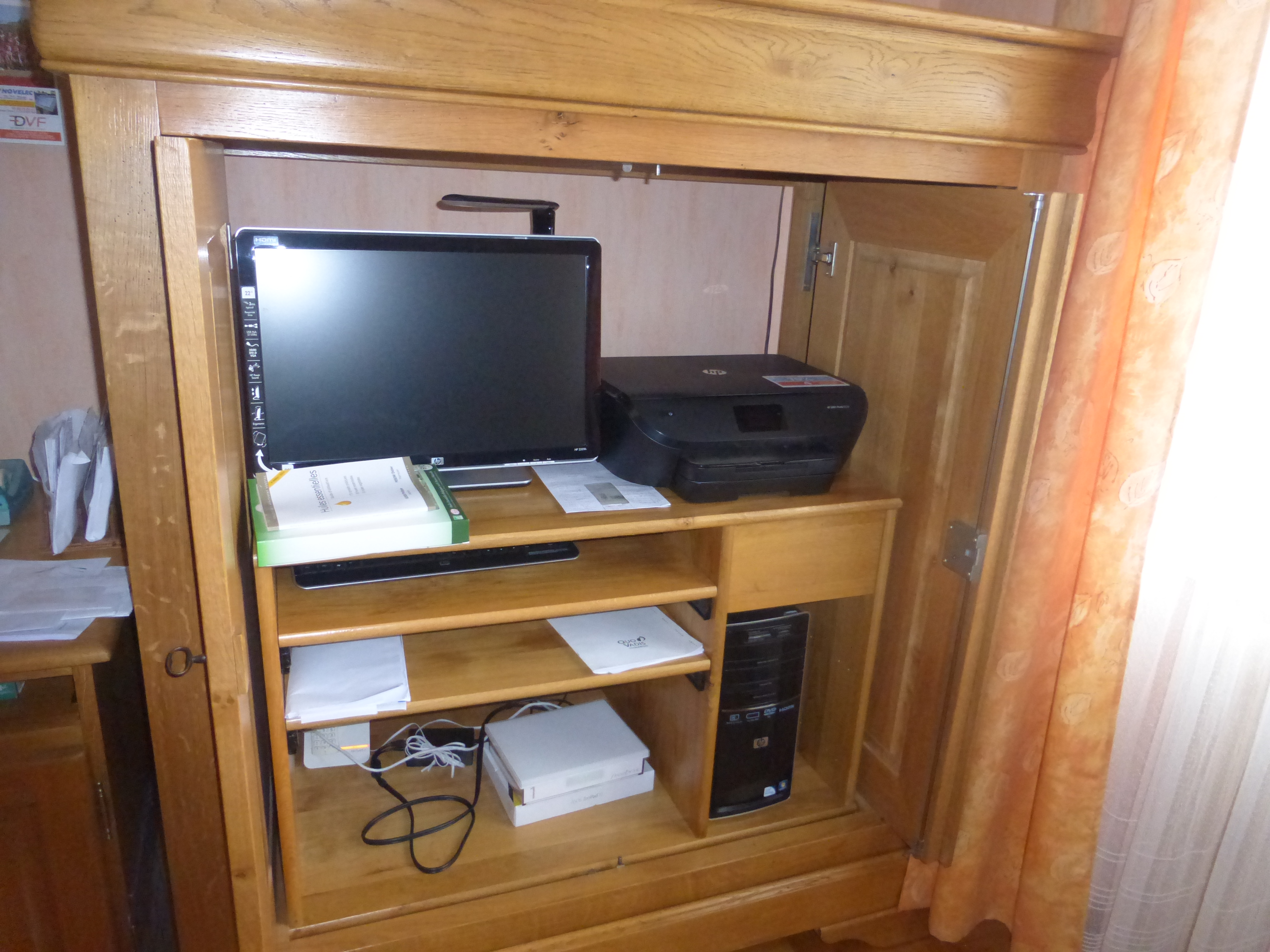 meuble informatique en ch�ne massif 120 Ch�tillon-sur-Seine (21)