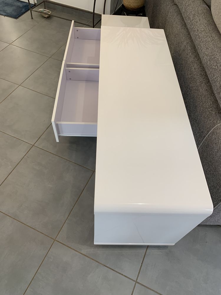 MEUBLE TV LAQUE BLANC 80 Panossas (38)