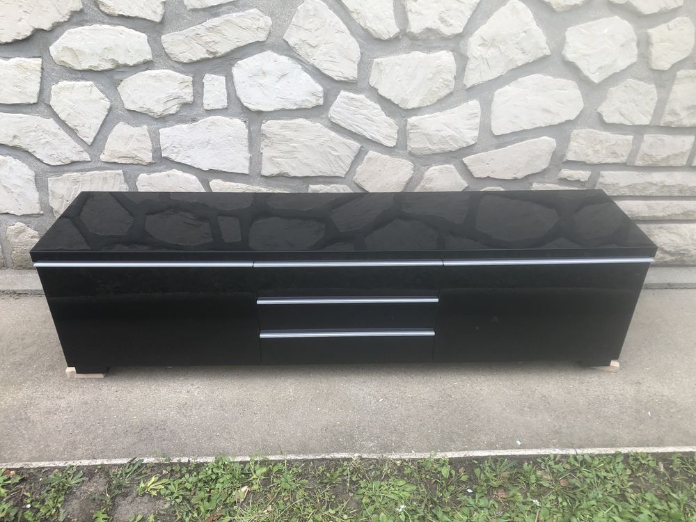 Meuble tv laqu� noir 0 Herblay (95)