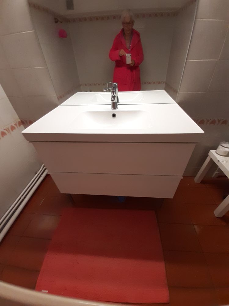 meuble lavabo +lavabo + mitigeur 80 x 48 0 Sainte-Foy-l�s-Lyon (69)