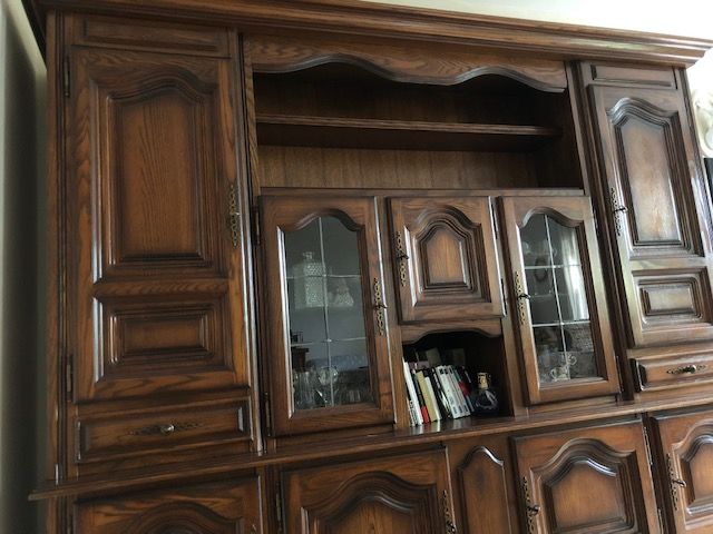 MEUBLE LIVING en Ch�ne 80 Orange (84)