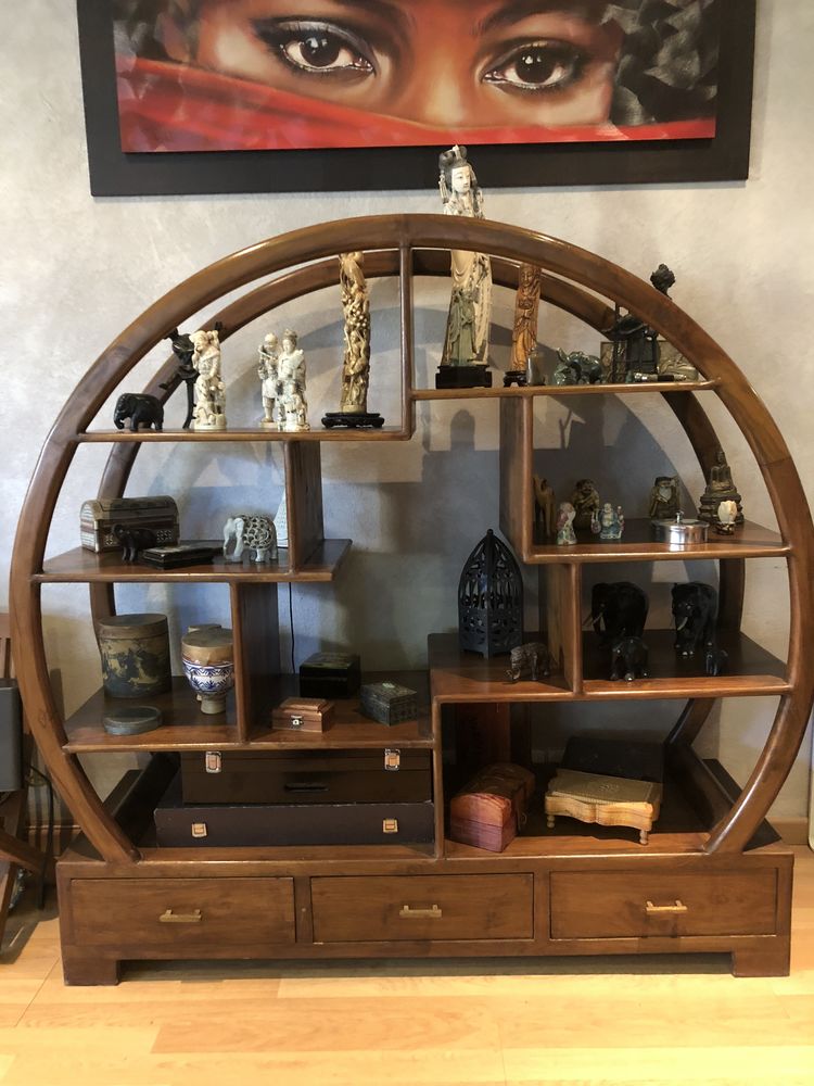 meuble lune teck massif 140 Cachan (94)