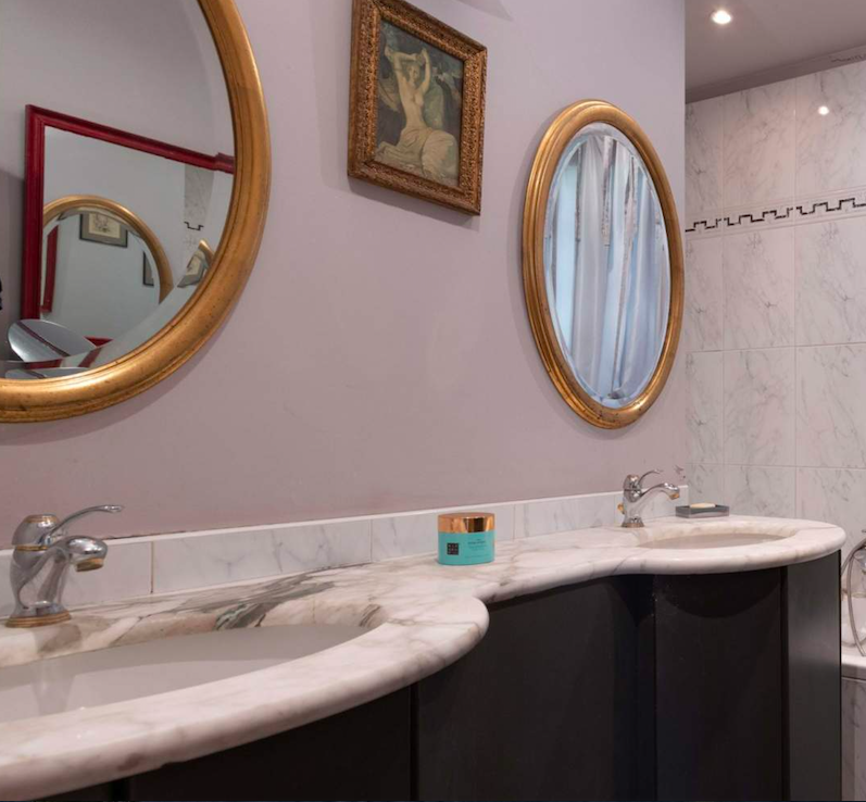 MEUBLE MARBRE ET BOIS A DOUBLE VASQUE 200 Marseille 9 (13)