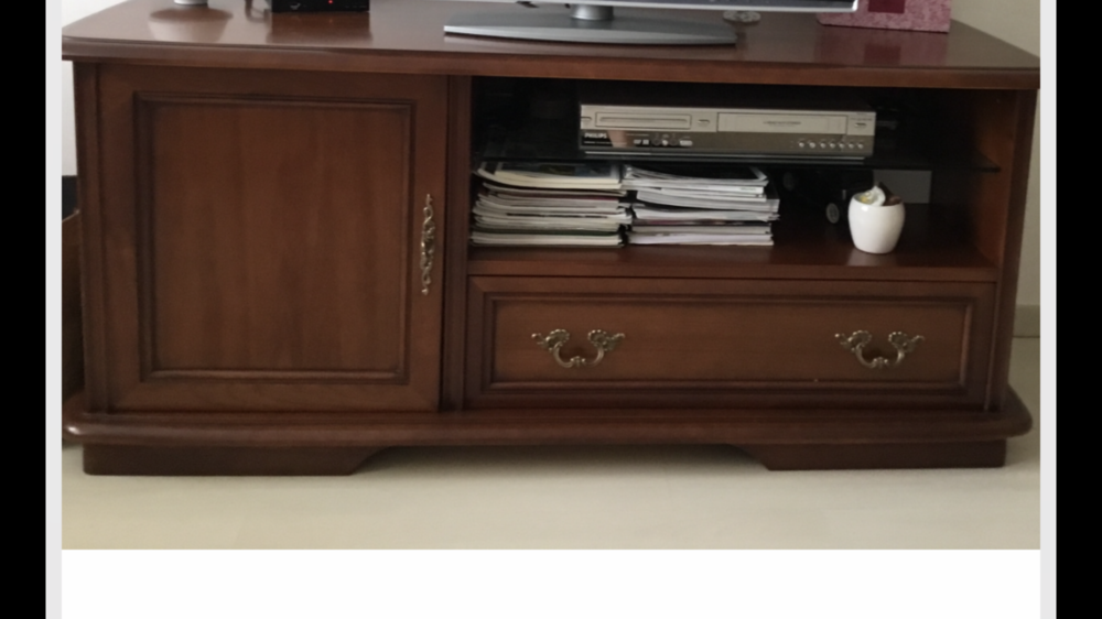 Meuble TV merisier massif 100 Paris 5 (75)