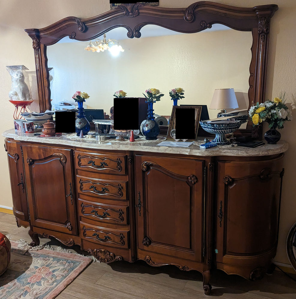 Meuble merisier style Louis XV 1500 Montpellier (34)