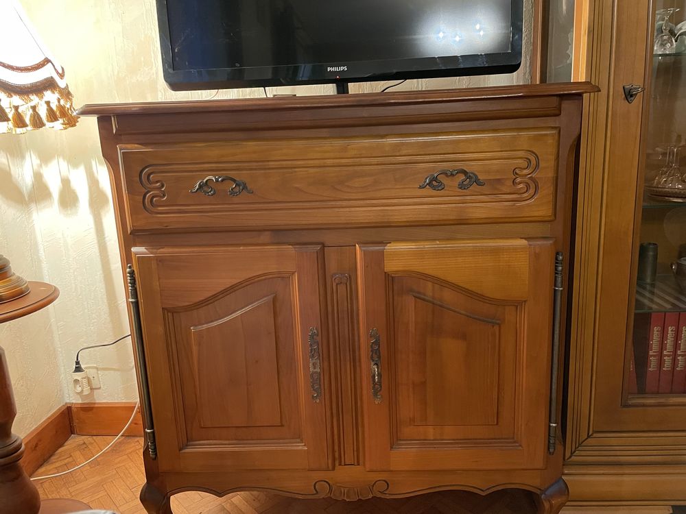 meuble tv en merisier 130 Boulleret (18)