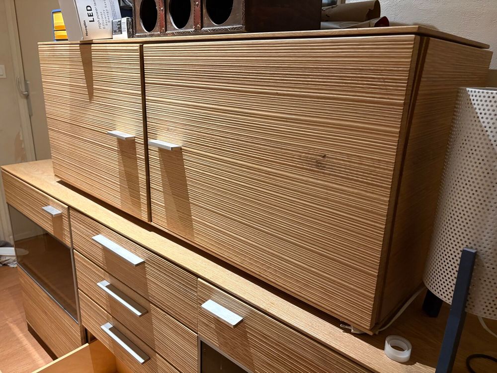 Meuble mural en bois avec deux rangements, solide et de tr�s 250 Florange (57)