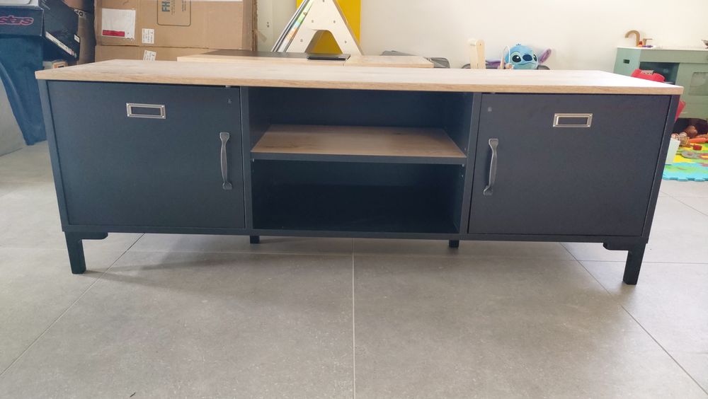 Meuble TV noir/ imitation ch�ne 100 Givors (69)