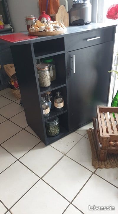 meuble de bar noir 40 Machecoul (44)