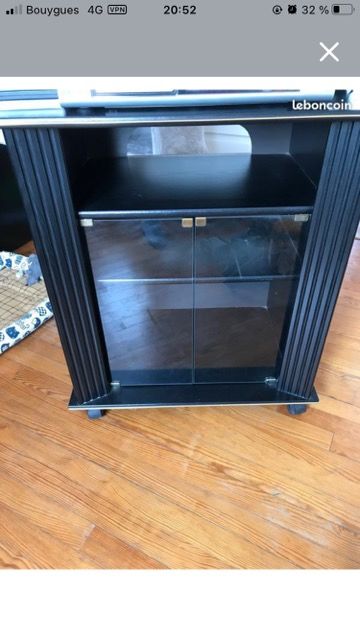 Meuble noir tv 50 Grenoble (38)