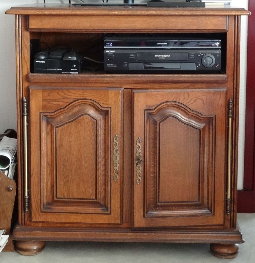 MEUBLE TV A PLATEAU PIVOTANT 50 Courseulles-sur-Mer (14)