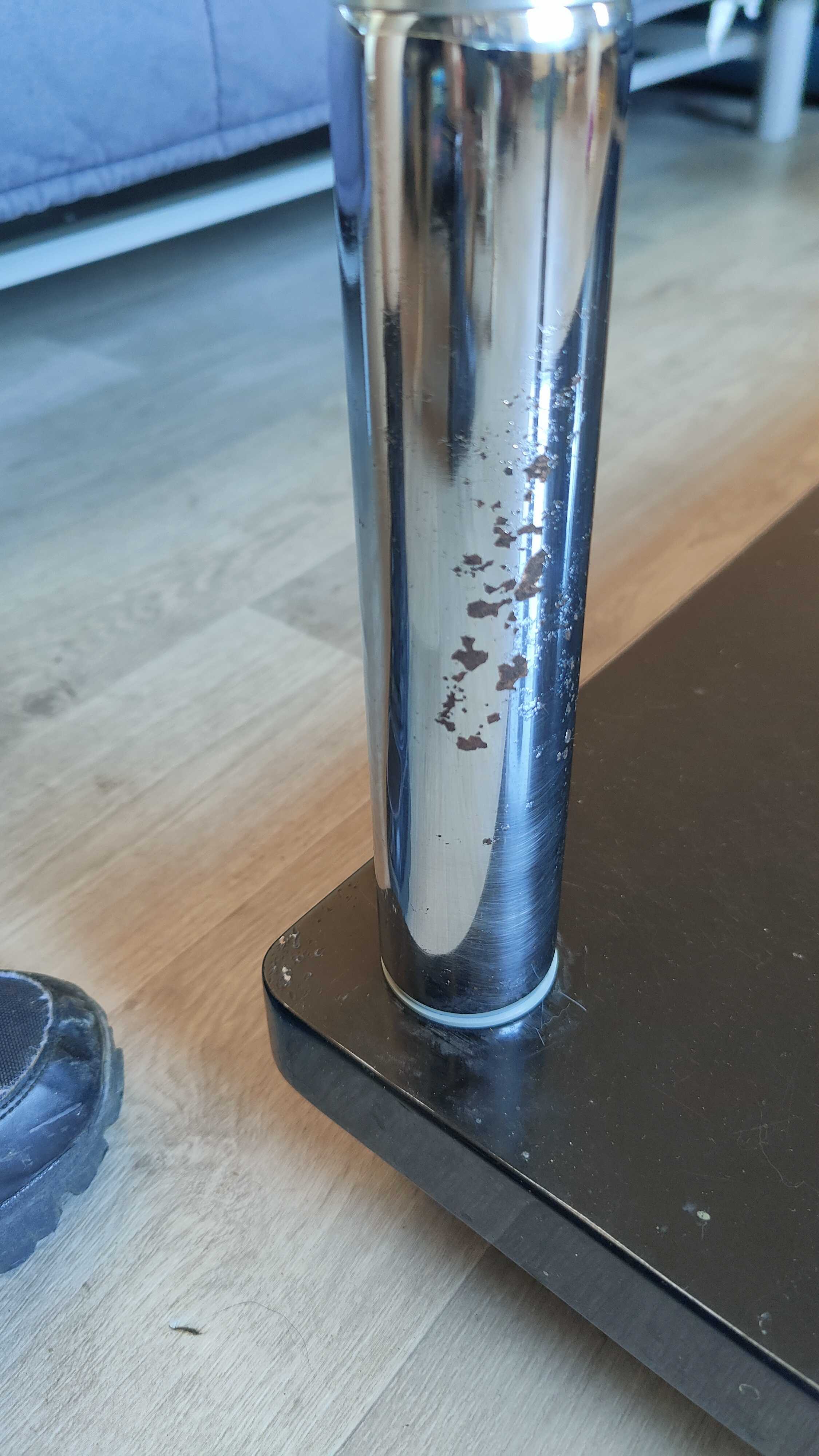 meuble TV plateau en verre 90 Prades (66)