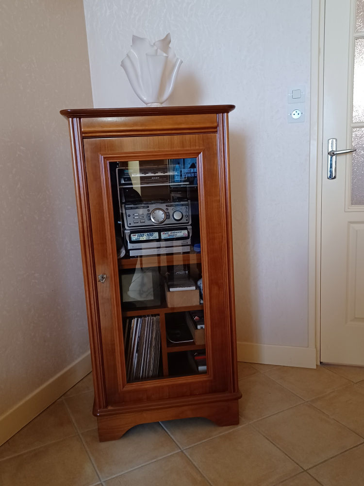 Meuble pour cha�ne hi-fi et platine vinyle 80 Favi�res (77)