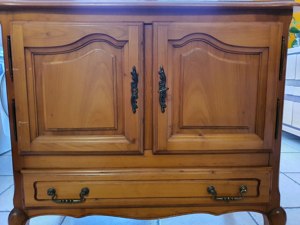 Meuble TV pratique et �l�gant bois 60 Bellefond (21)